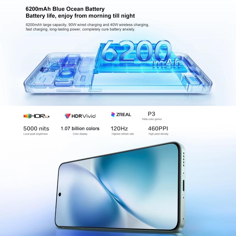 vivo X200s, 16GB+512GB, Face ID / 3D Ultrasonic Fingerprint, 6.67 inch OriginOS 5 / Android 15 Dimensity 9400+ Octa Core, OTG, NFC, Network: 5G, Support Google Play, 16GB+512GB vivo X200s, 16GB+512GB, Face ID / 3D Ultrasonic Fingerprint, 6.67 inch OriginOS 5 / Android 15 Dimensity 9400+ Octa Core, OTG, NFC, Network: 5G, Support Google Play, 16GB+512GB